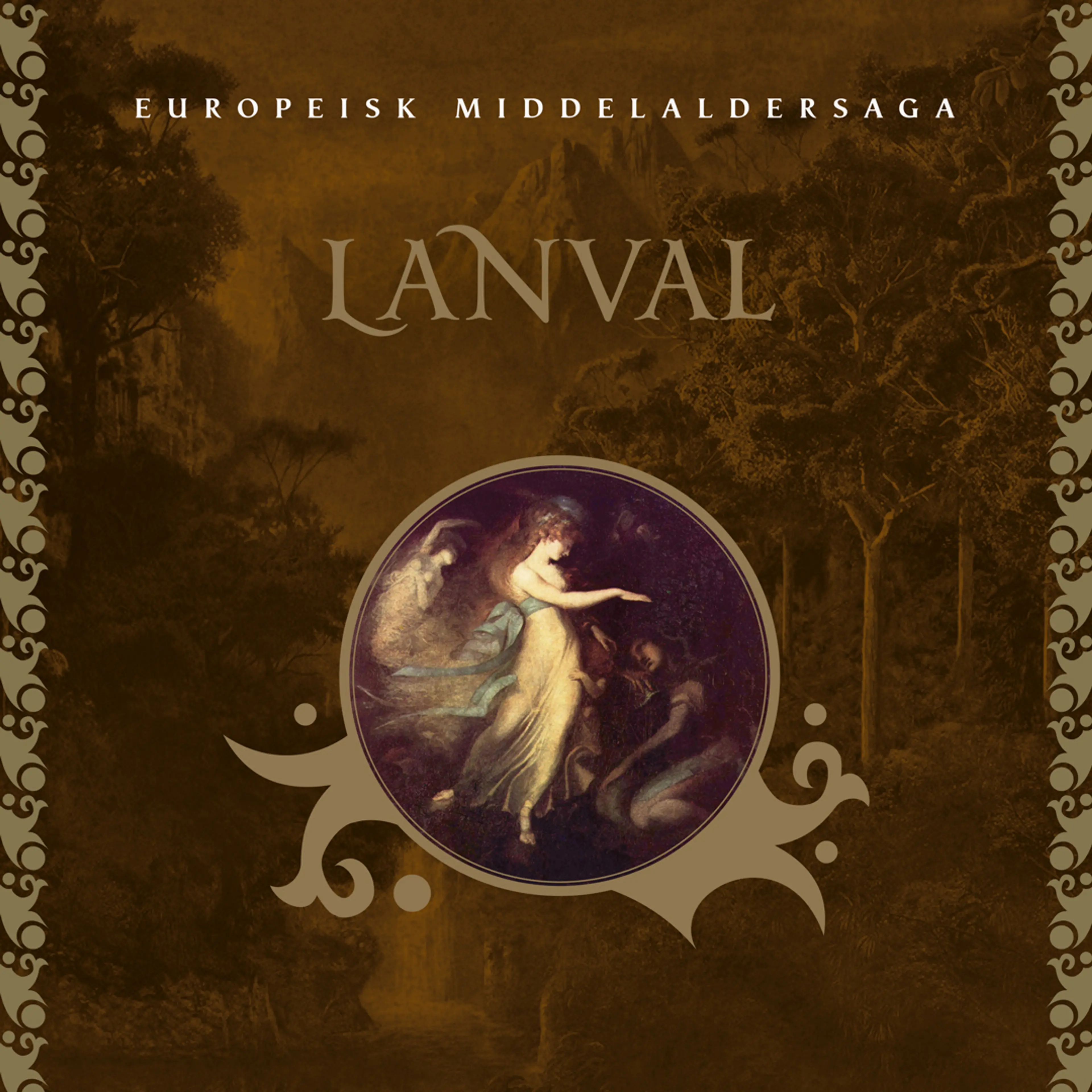 Omslag Lanval av Marie de France (Lydbok)