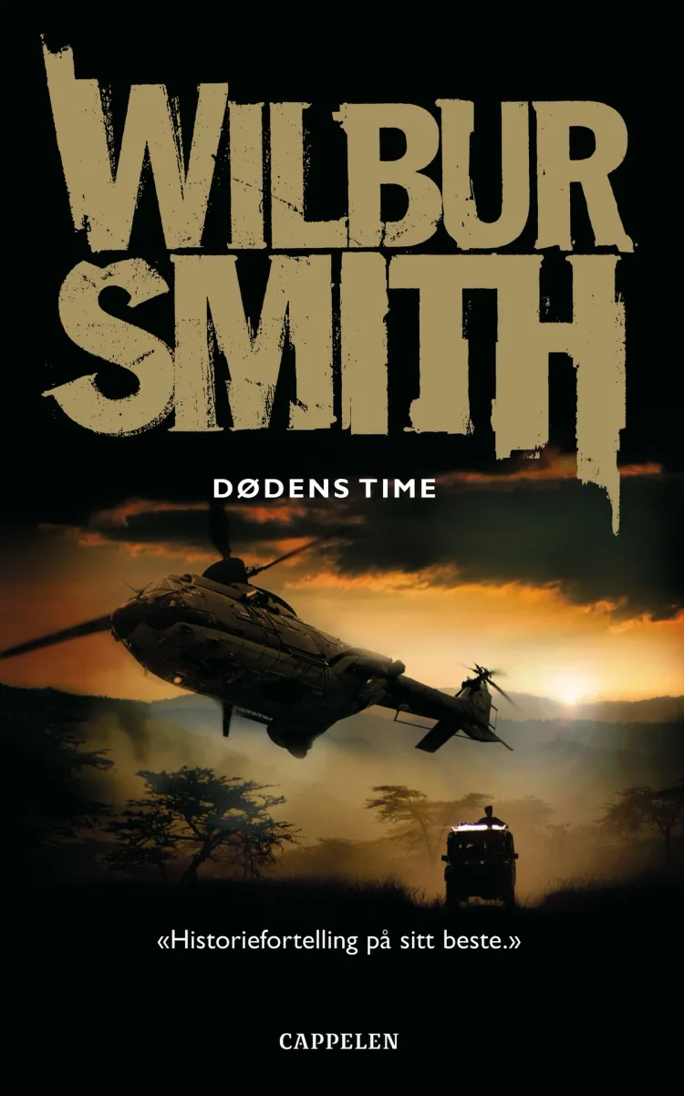 Omslag Dødens time av Wilbur Smith (Heftet)