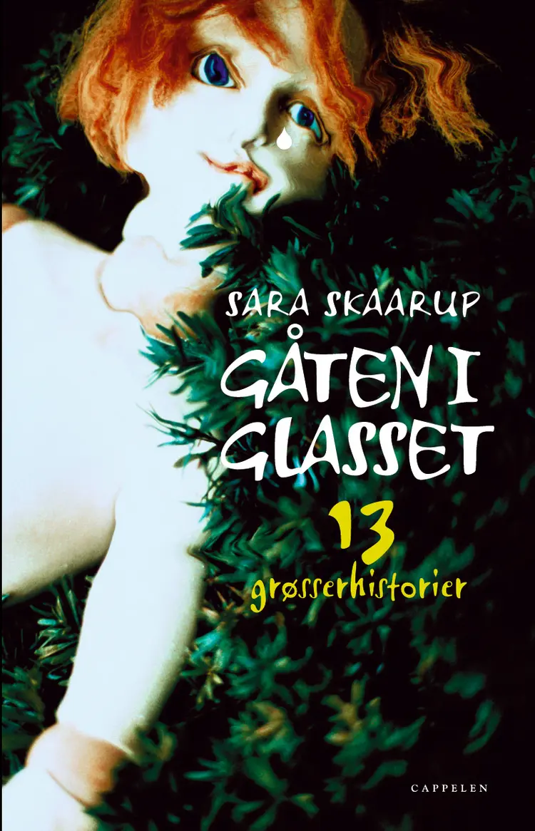 Omslag Gåten i glasset av Sara Skaarup (Innbundet)