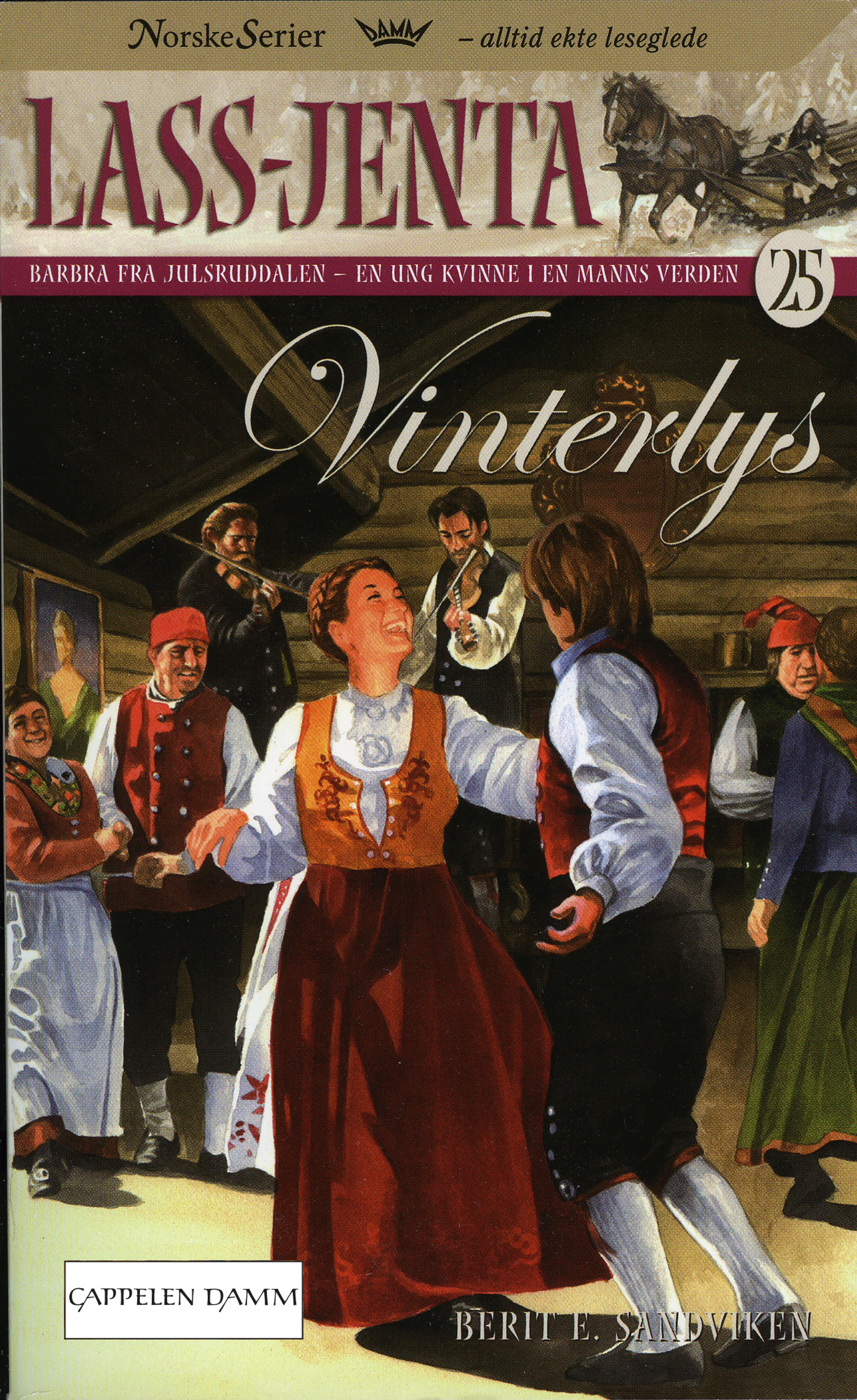 Omslag Vinterlys av Berit Sandviken (Ebok)