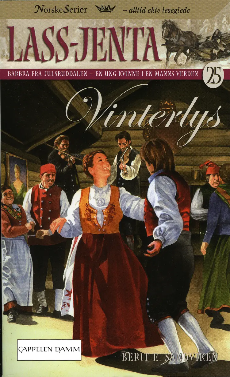 Omslag Vinterlys av Berit Sandviken (Ebok)