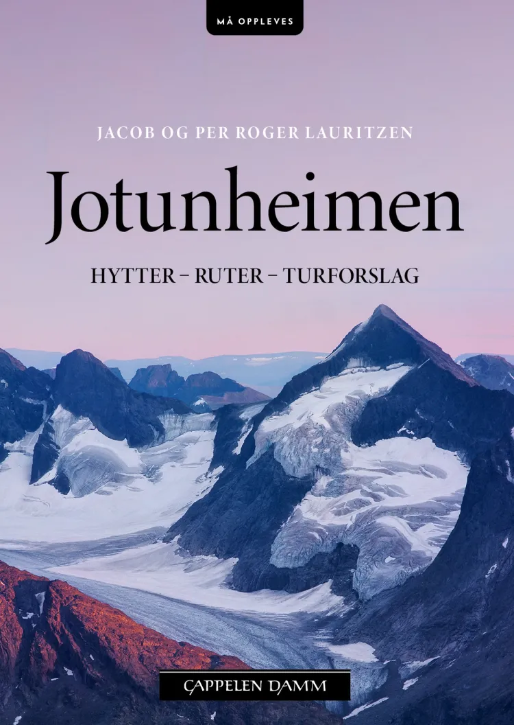 Omslag Jotunheimen av Per Roger Lauritzen og Jacob Lauritzen (Heftet)
