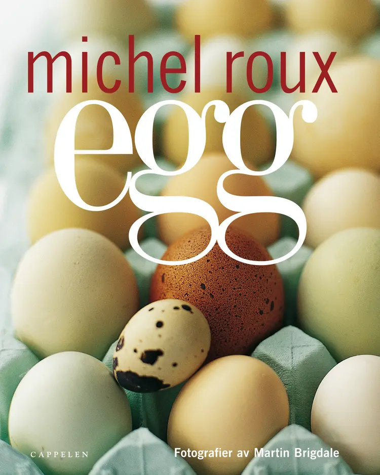 Omslag egg av Michel Roux (Innbundet)