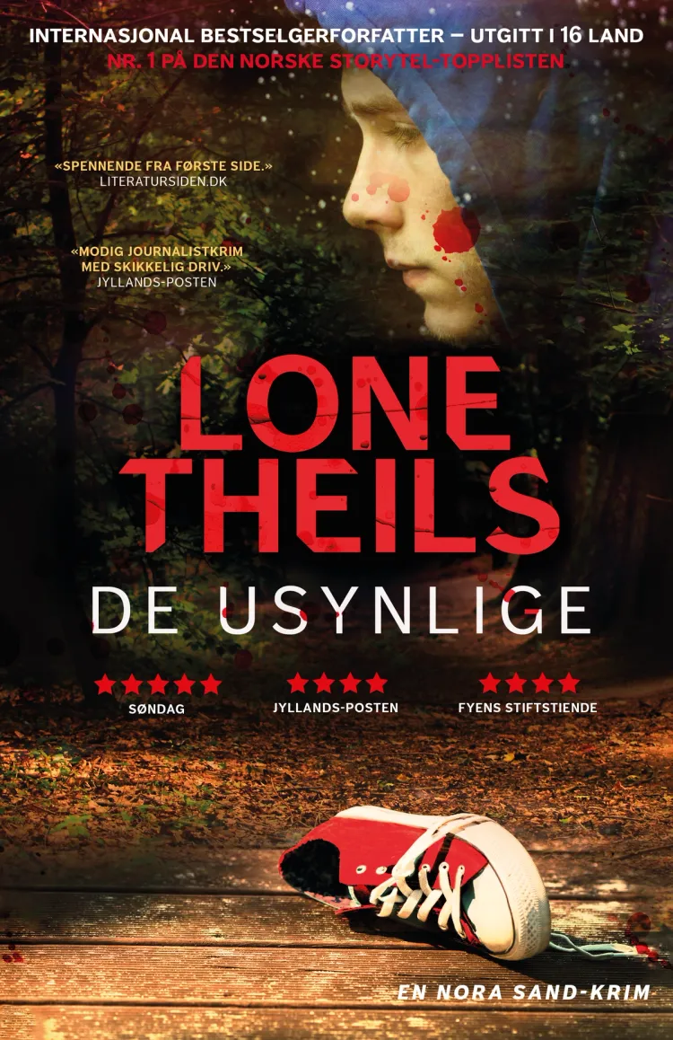 Omslag De usynlige av Lone Theils (Ebok)