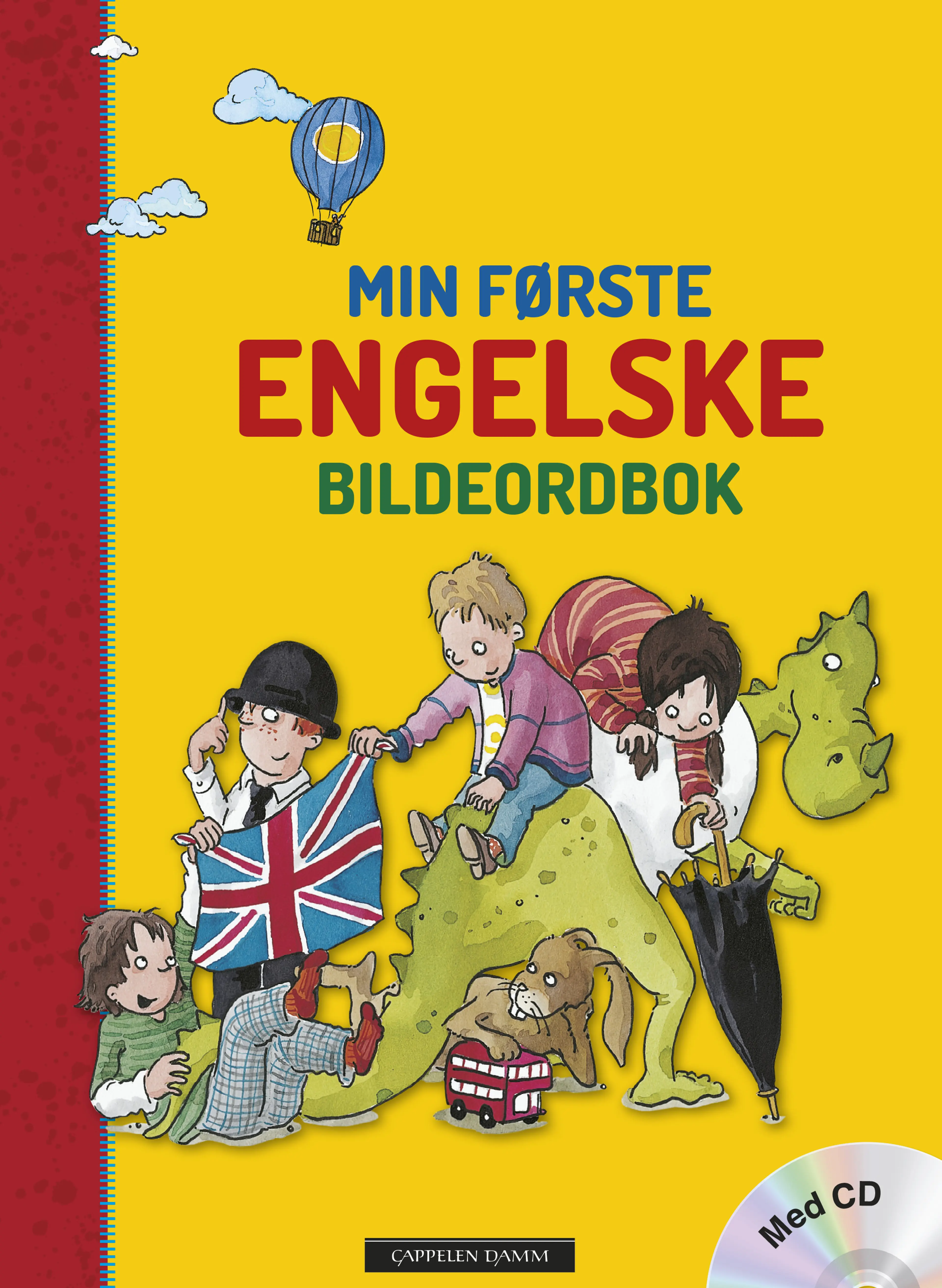 Omslag Min første engelske bildeordbok (Innbundet)