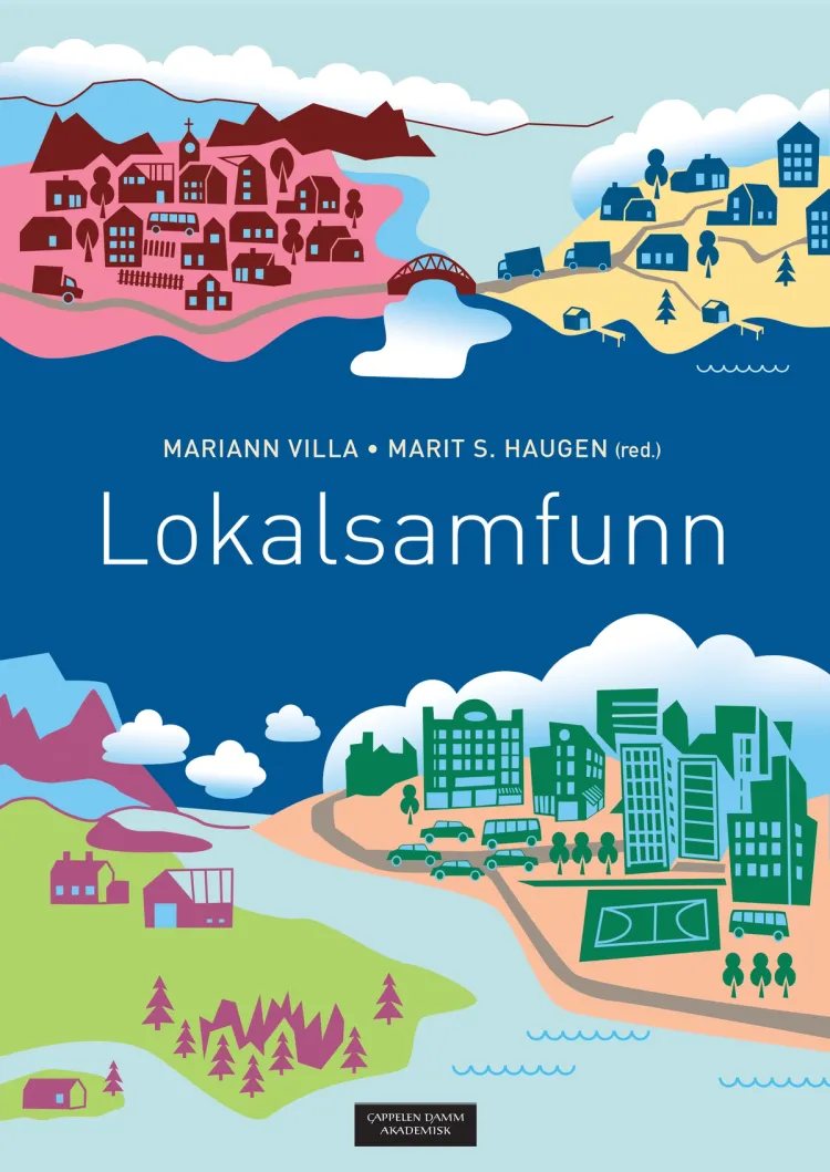 Omslag Lokalsamfunn av Mariann Villa og Marit S. Haugen (red.) (Heftet)