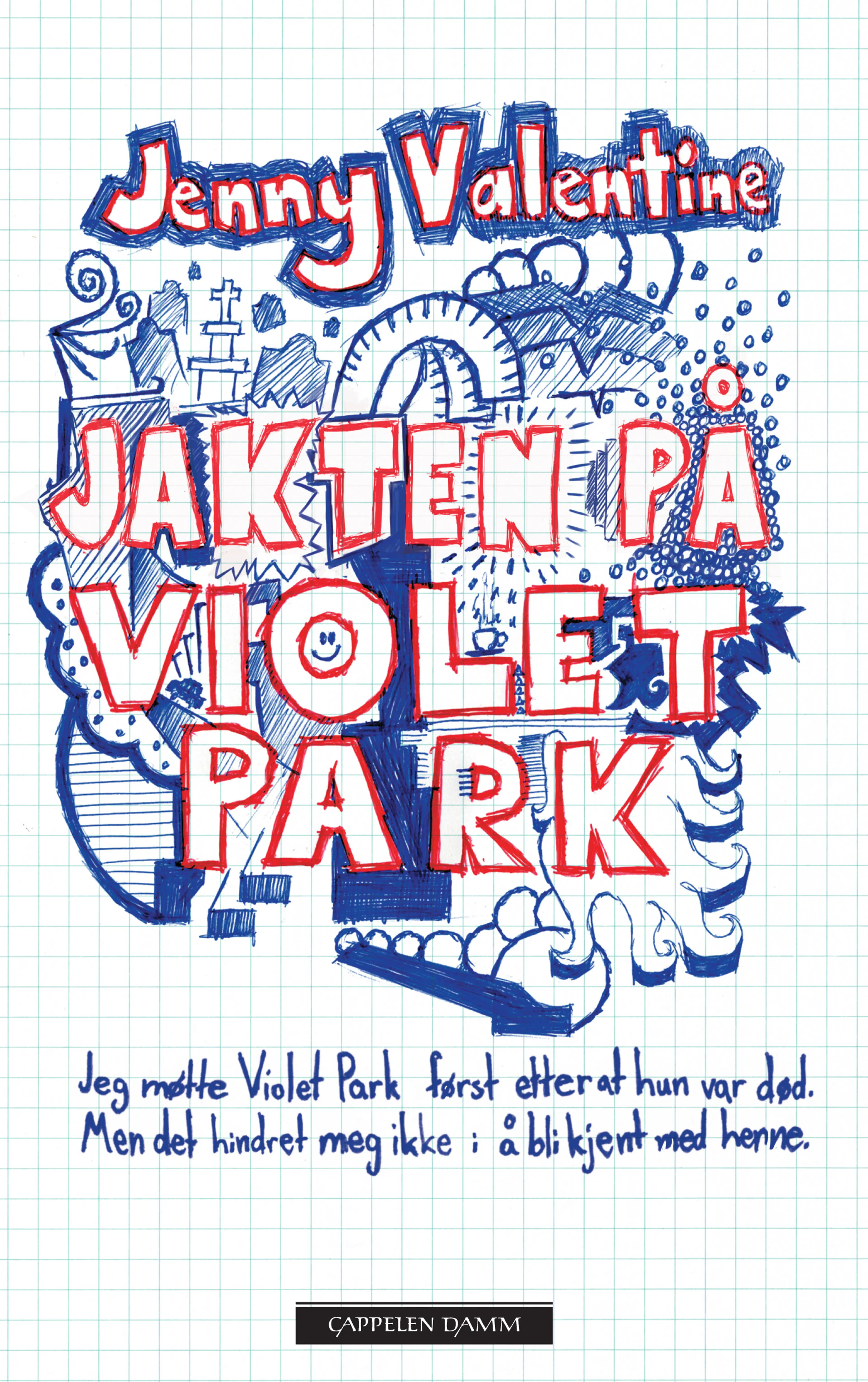 Omslag Jakten på Violet Park av Jenny Valentine (Innbundet)