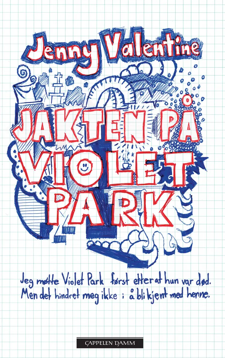 Omslag Jakten på Violet Park av Jenny Valentine (Innbundet)