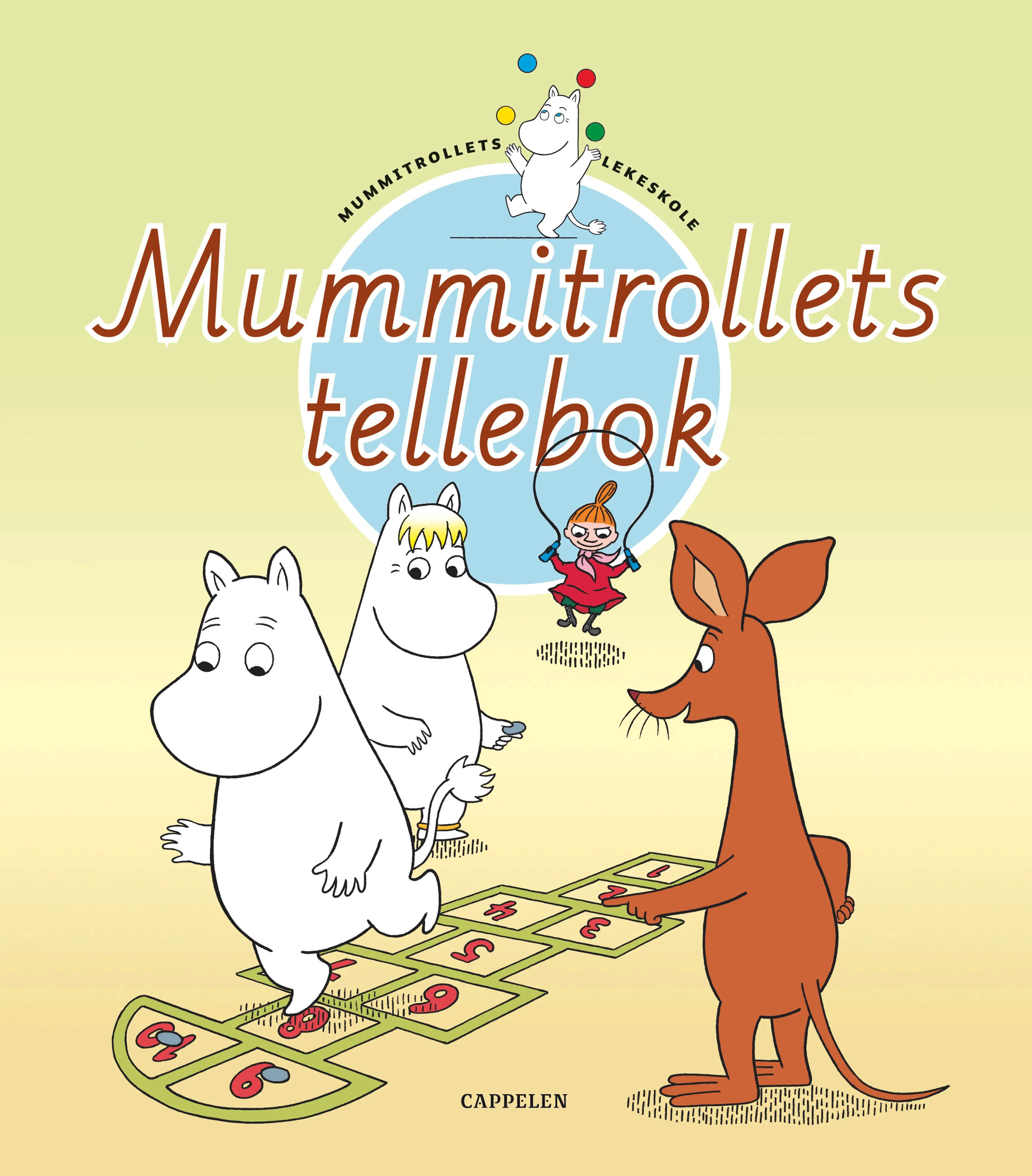 Omslag Mummitrollets tellebok (Innbundet)
