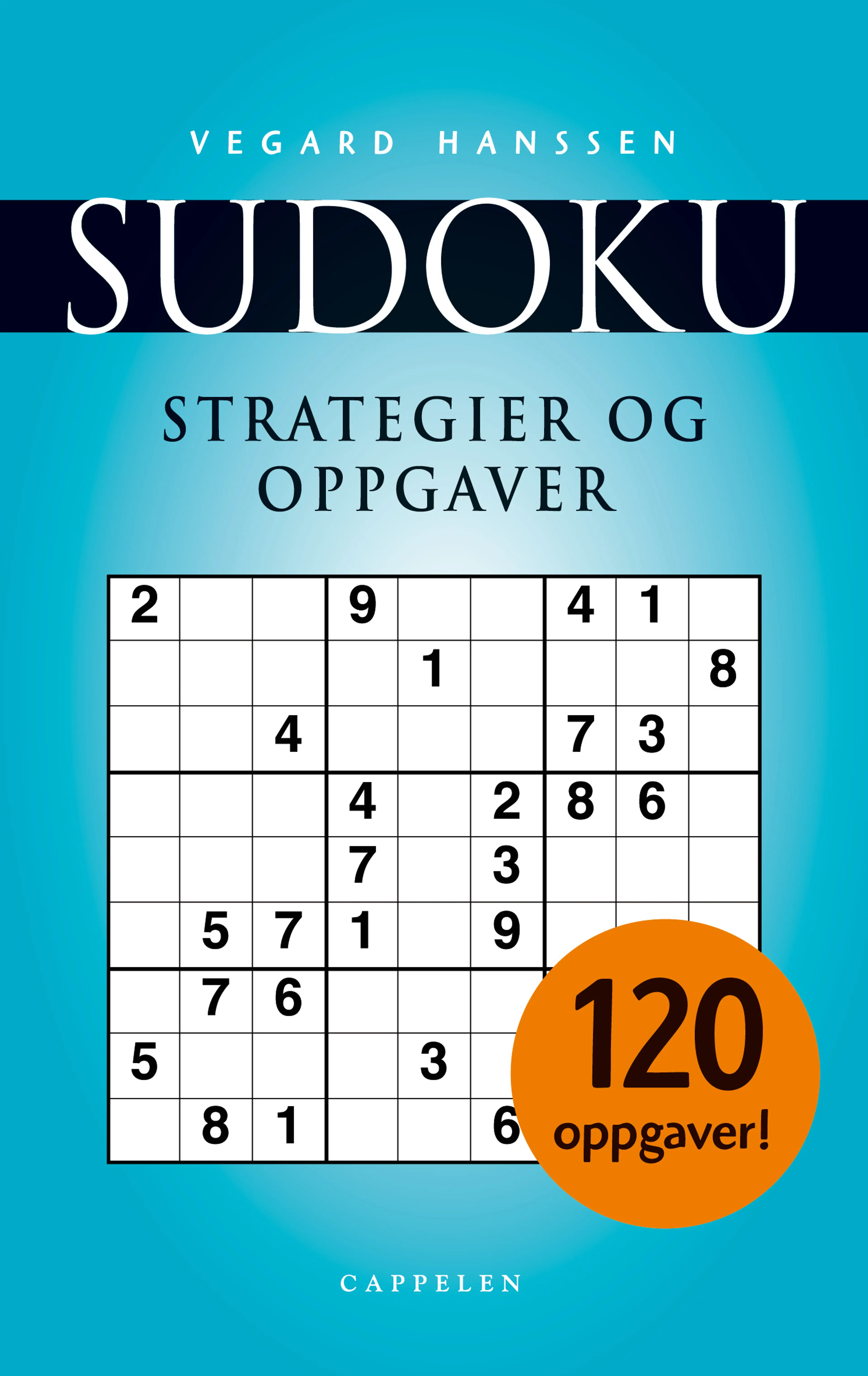 Omslag Sudoku av Vegard Hanssen (Heftet)