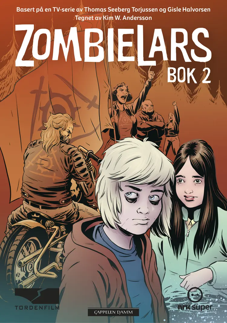 Omslag ZombieLars - Bok 2 av Gisle Halvorsen og Thomas Seeberg Torjussen (Innbundet)