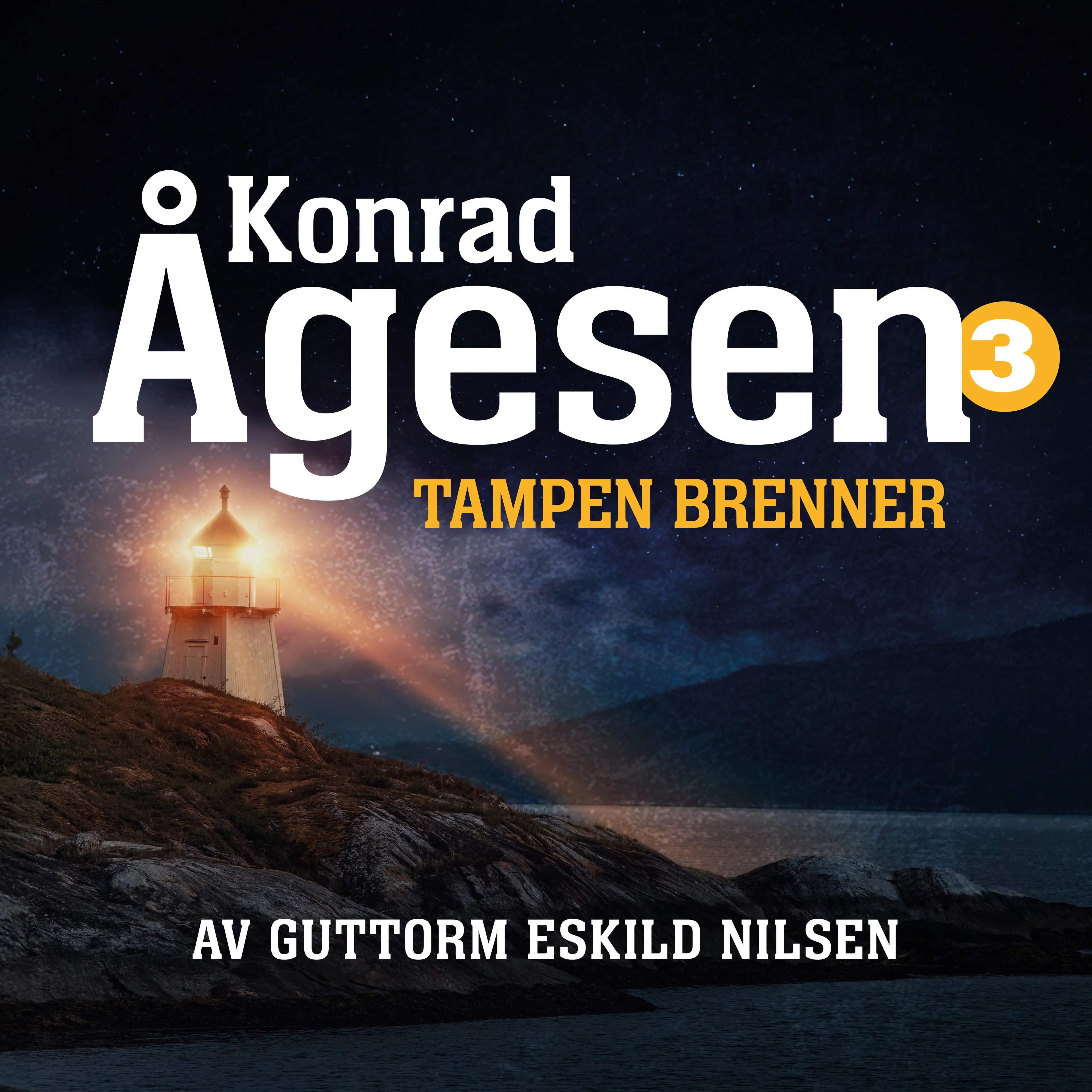 Omslag Tampen brenner av Guttorm Eskild Nilsen (Lydbok)