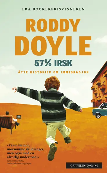 Omslag 57% irsk. Historier om immigrasjon av Roddy Doyle (Heftet)
