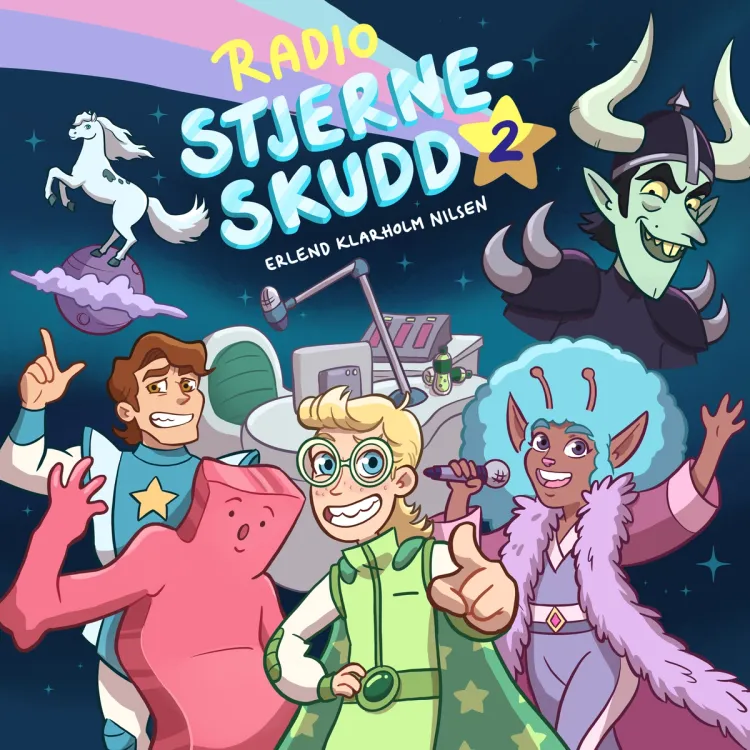 Omslag Radio Stjerneskudd 2 av Erlend Klarholm Nilsen (Lydbok)