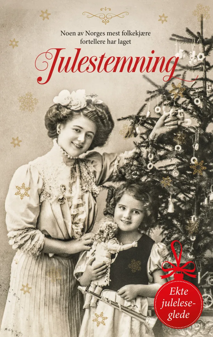 Omslag Julestemning av Trine Angelsen, Sigrid Lunde, Jane Mysen, Annikki Øvergård, Ellinor Rafaelsen og Anne Marie Meyer (Ebok)