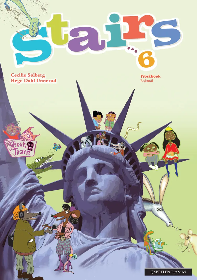 Omslag Stairs 6 Utgave 2 Workbook av Cecilie Solberg og Hege Dahl Unnerud (Heftet)