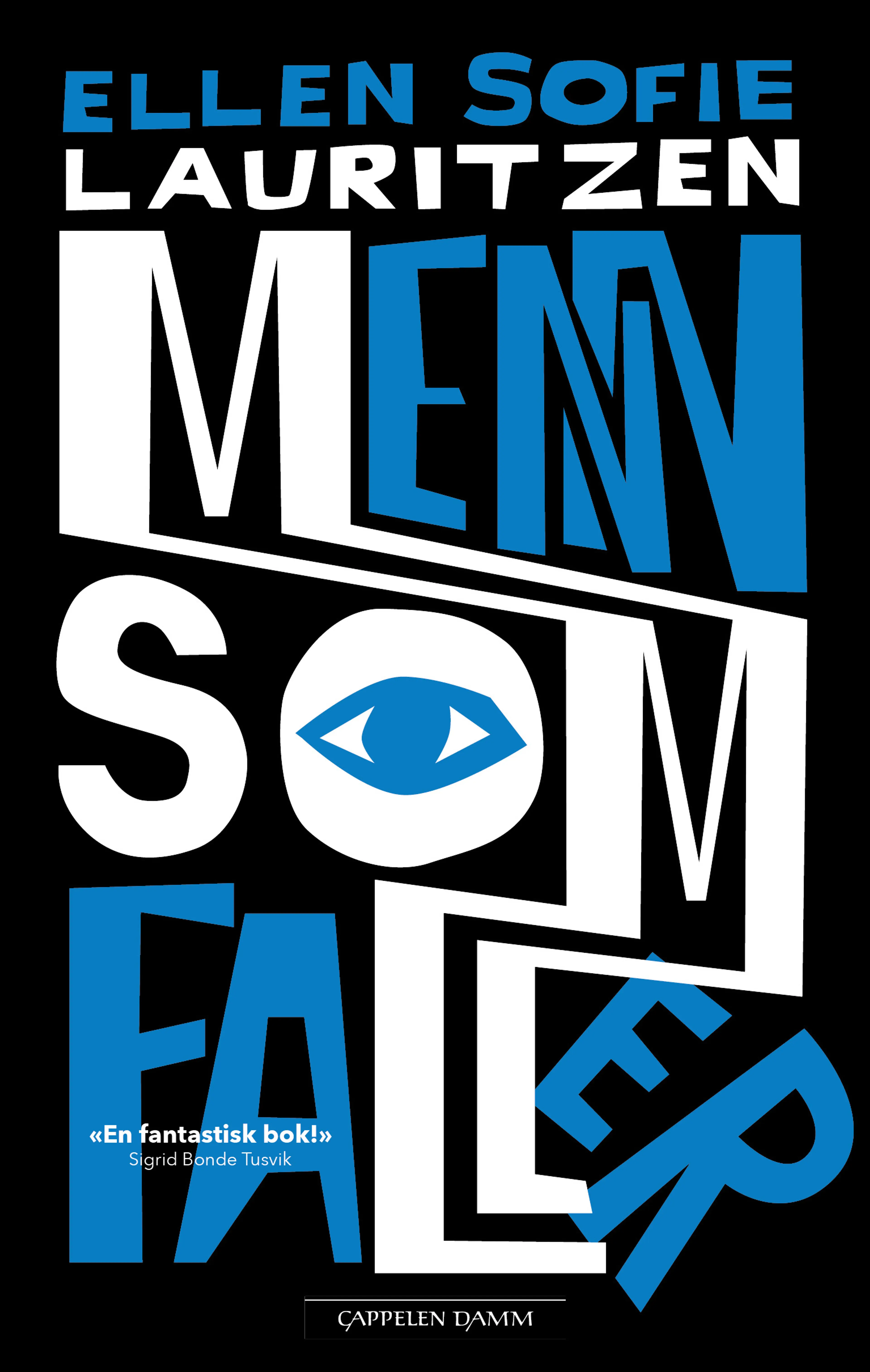 Omslag Menn som faller av Ellen Sofie Lauritzen (Heftet)