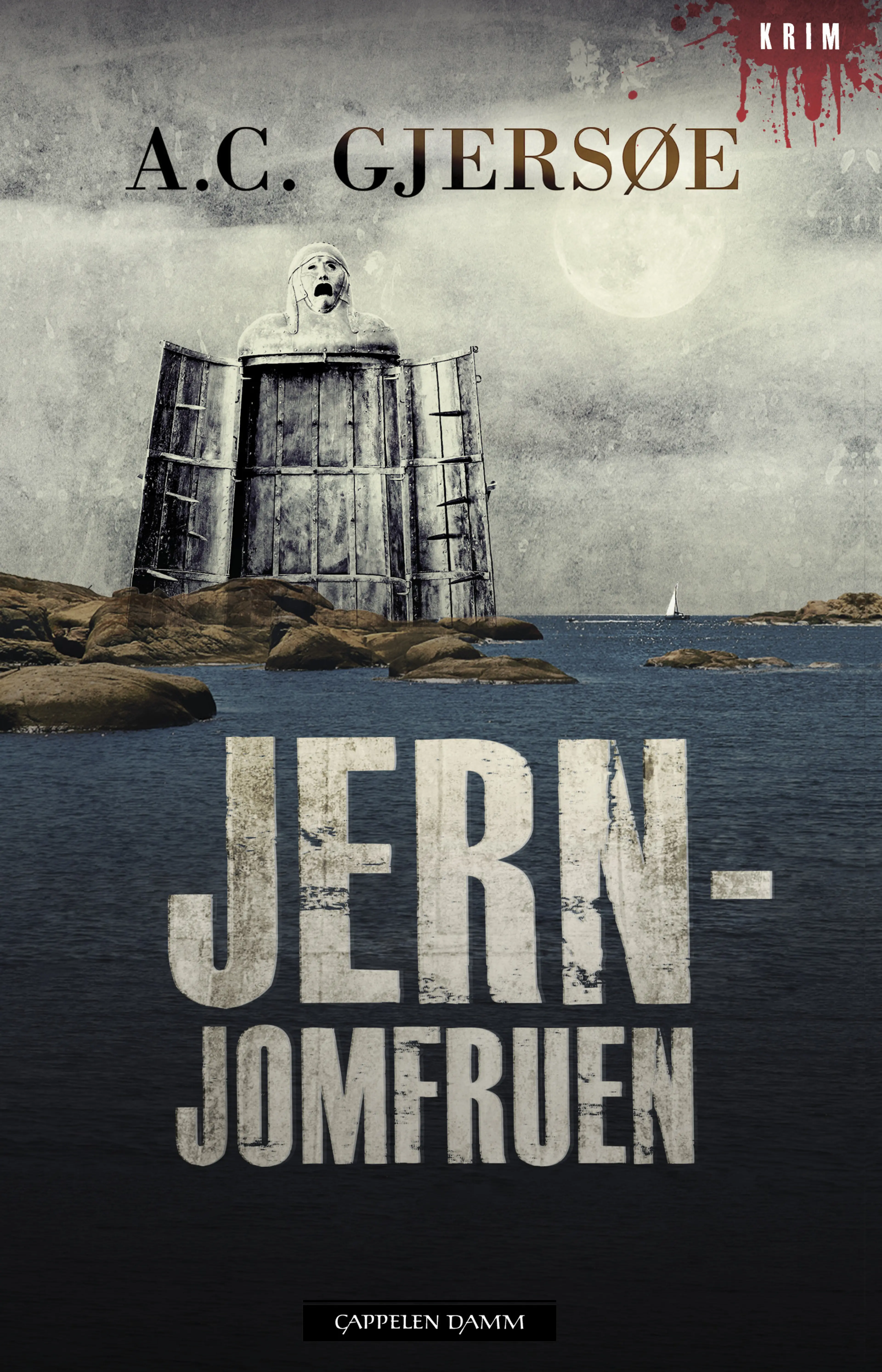 Omslag Jernjomfruen av Ann-Christin Gjersøe (Innbundet)