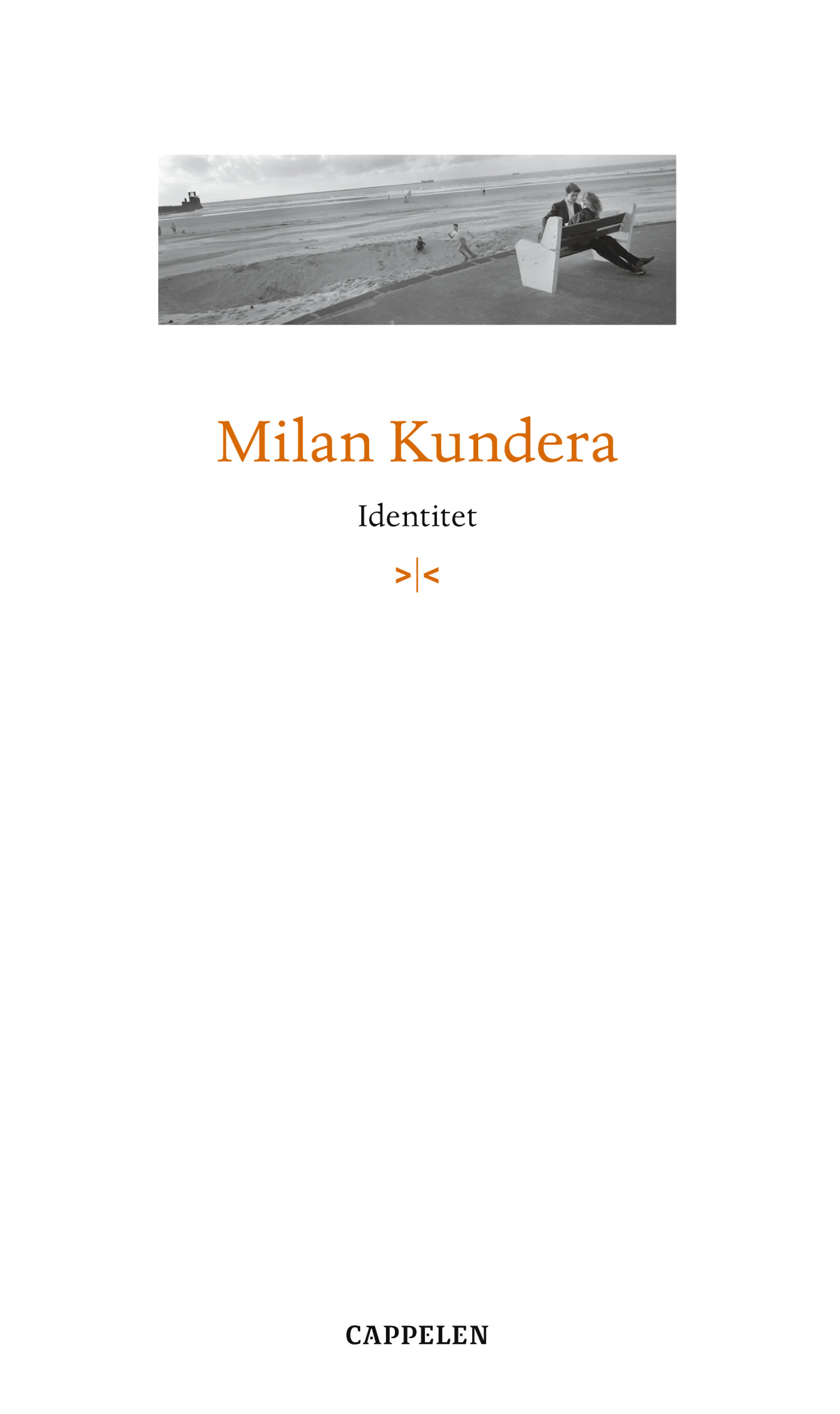 Omslag Identitet av Milan Kundera (Heftet)