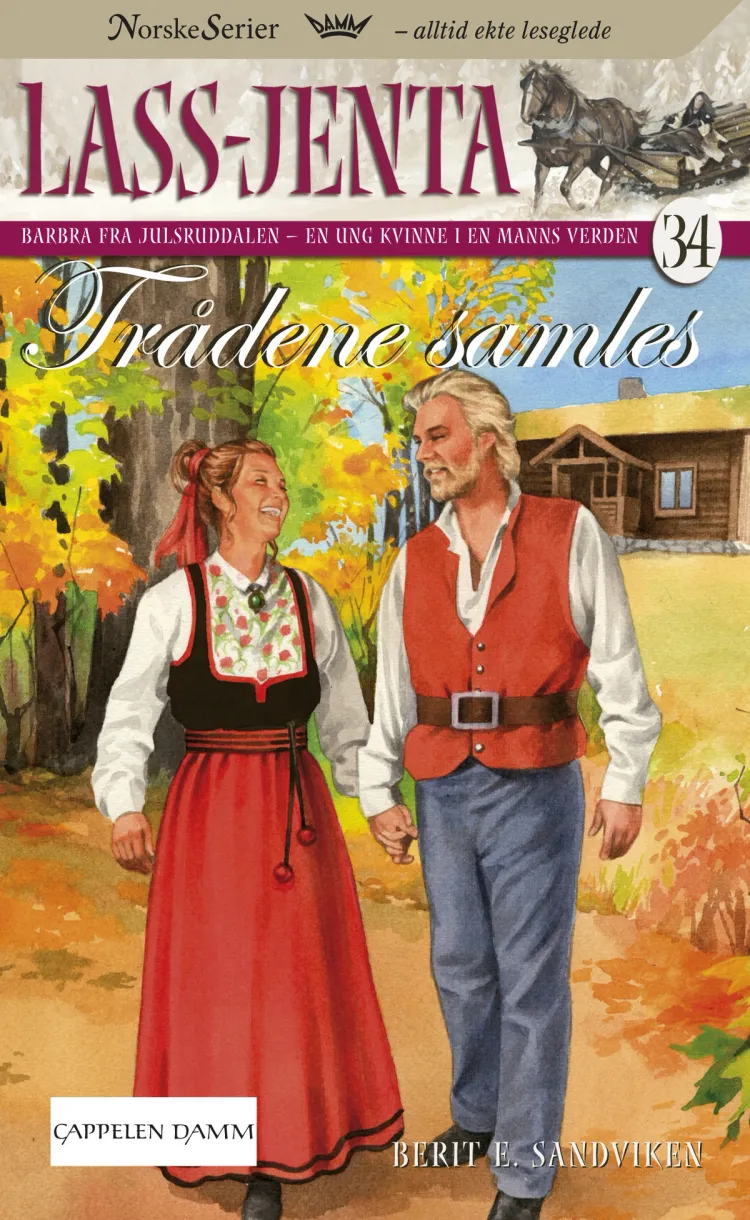 Omslag Trådene samles av Berit Sandviken (Ebok)