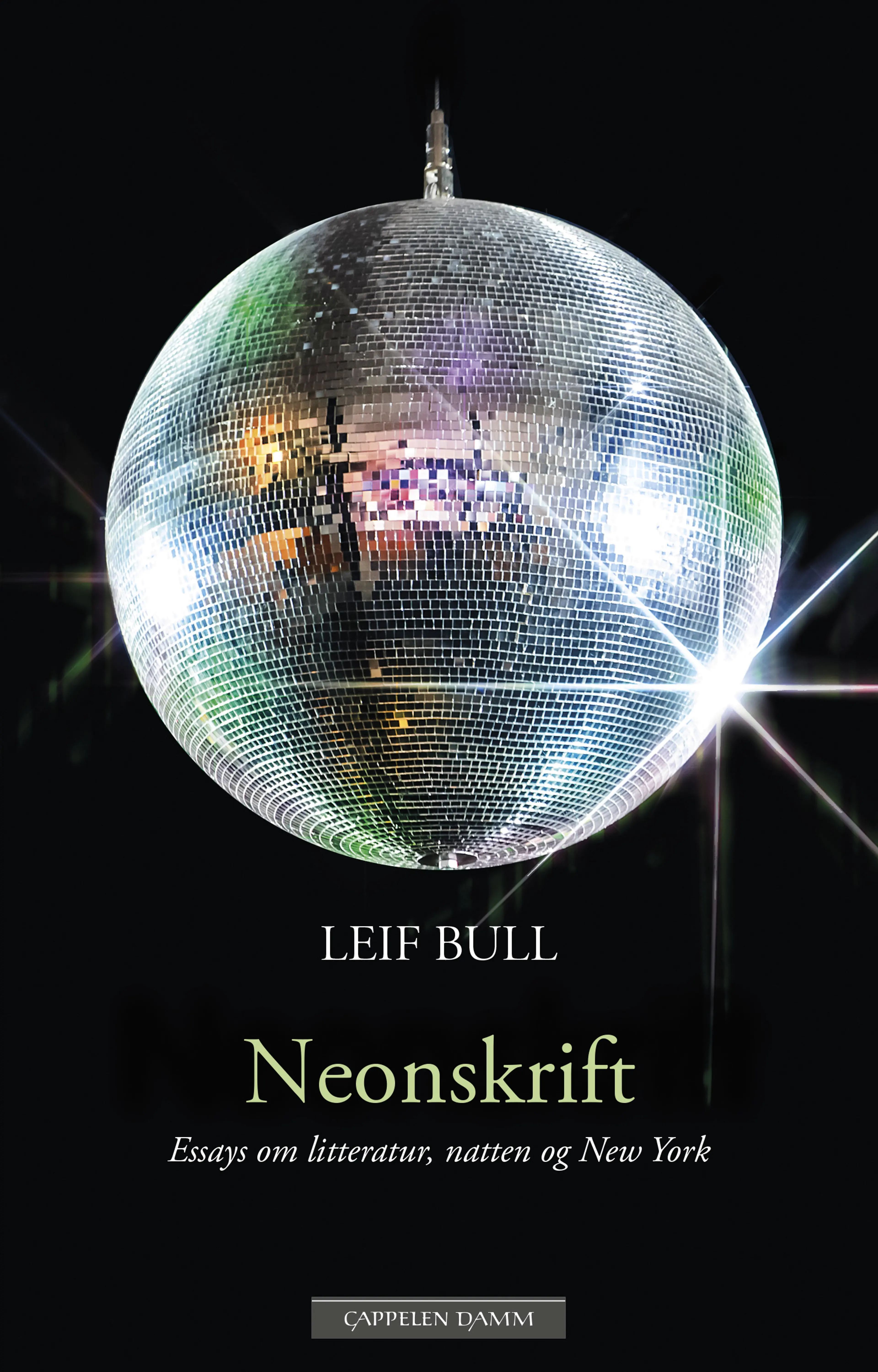 Omslag Neonskrift av Leif Bull (Innbundet)