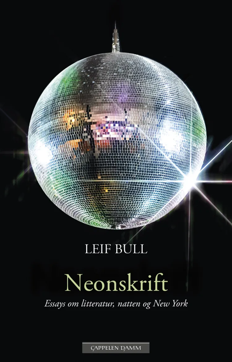 Omslag Neonskrift av Leif Bull (Innbundet)