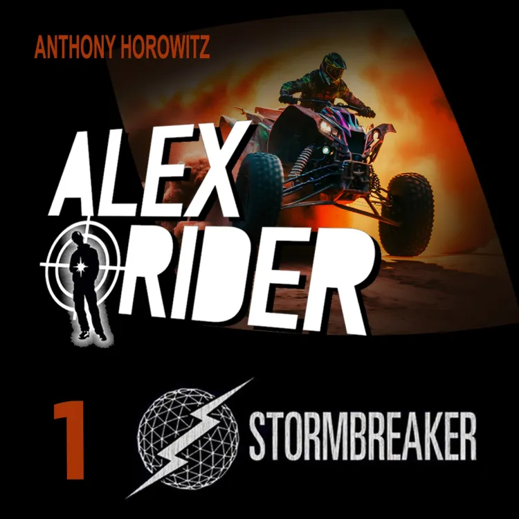 Omslag Stormbreaker av Anthony Horowitz (Lydbok)