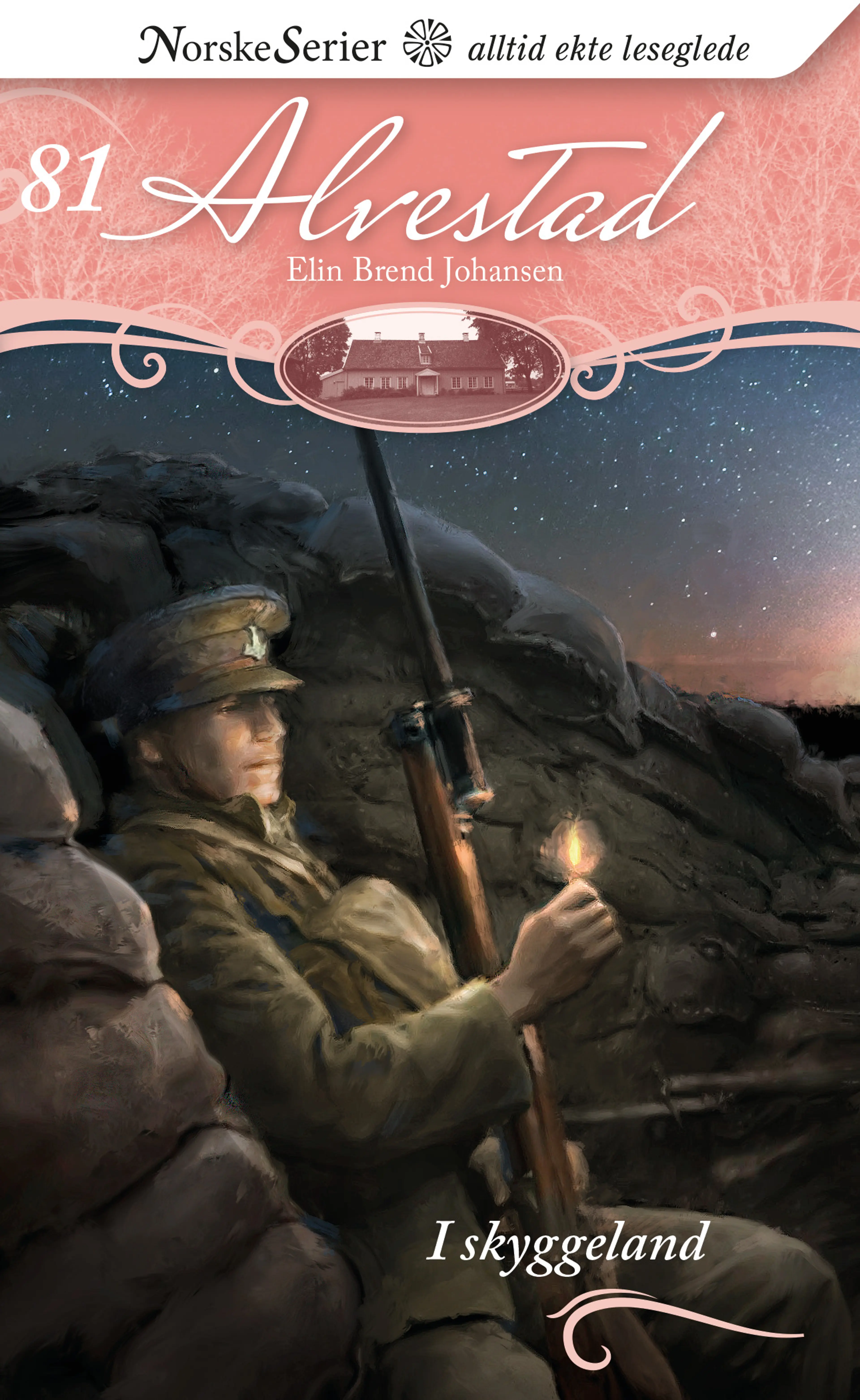 Omslag I skyggeland av Elin Brend Johansen (Ebok)