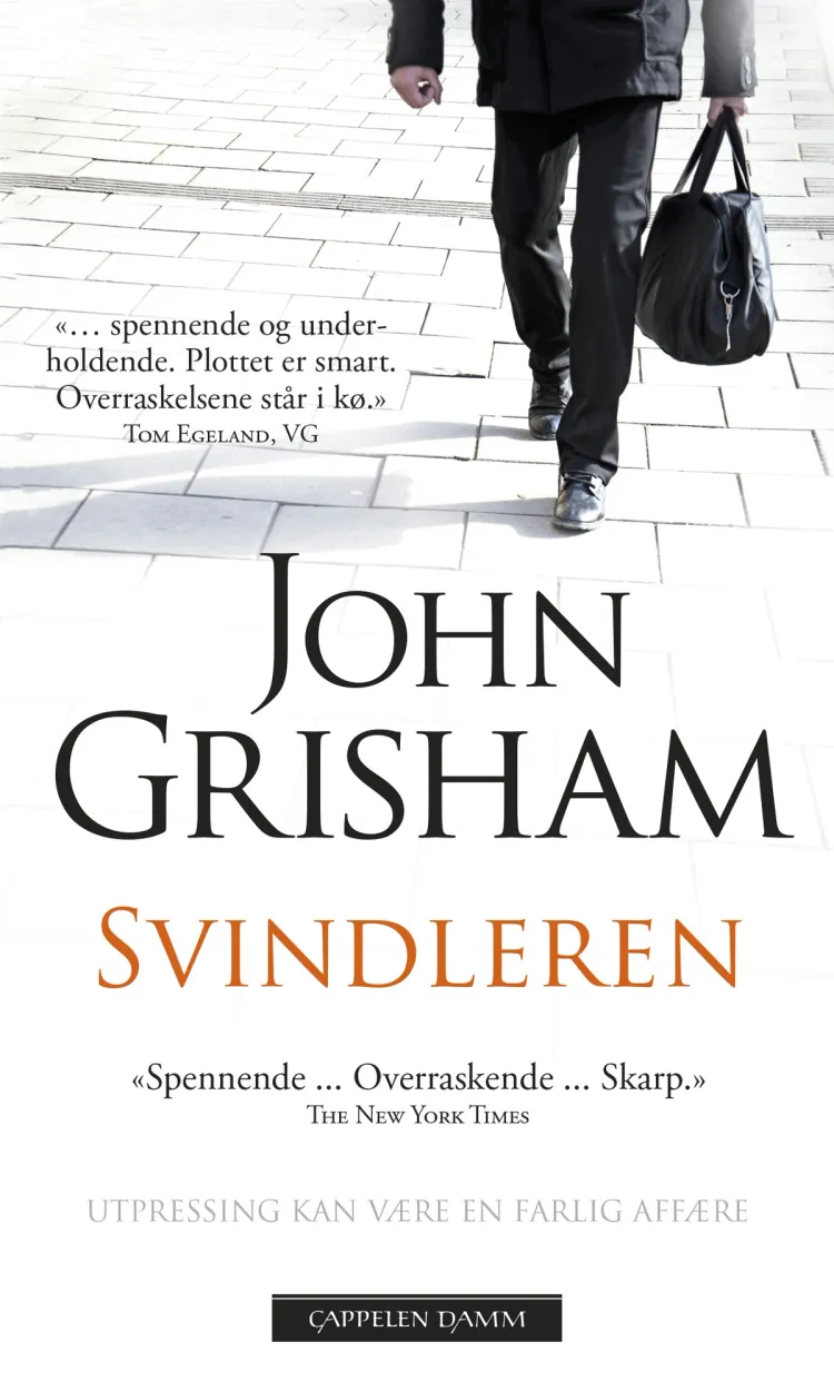 Omslag Svindleren av Grisham, John (Heftet)