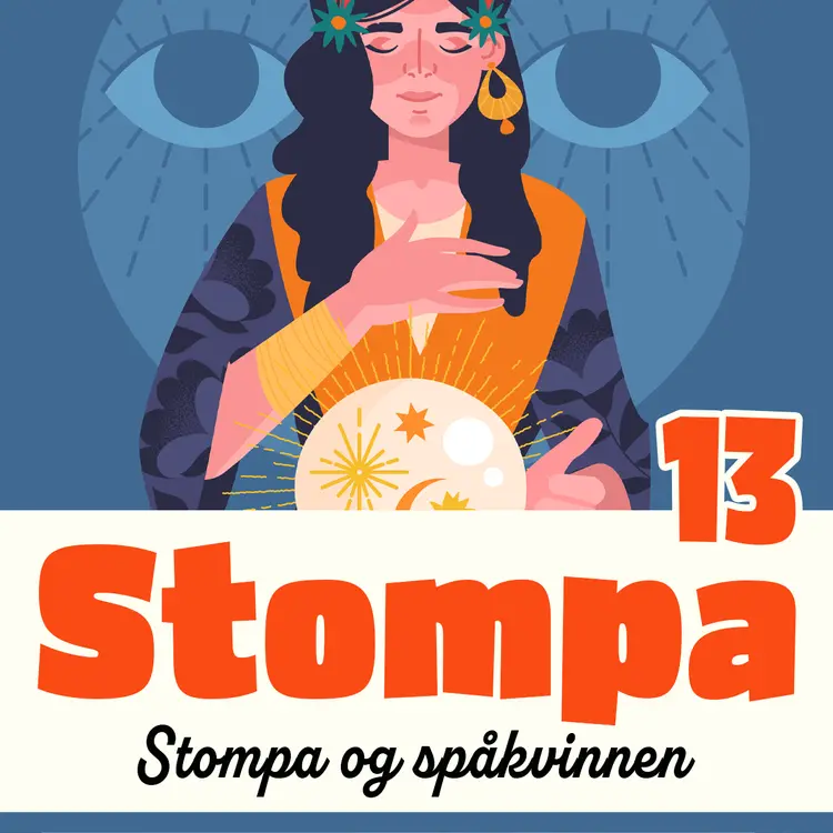 Omslag Stompa og spåkvinnen av Anthony Buckeridge (Lydbok)