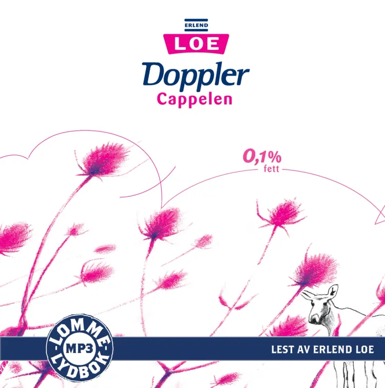 Omslag Doppler av Erlend Loe (CD)