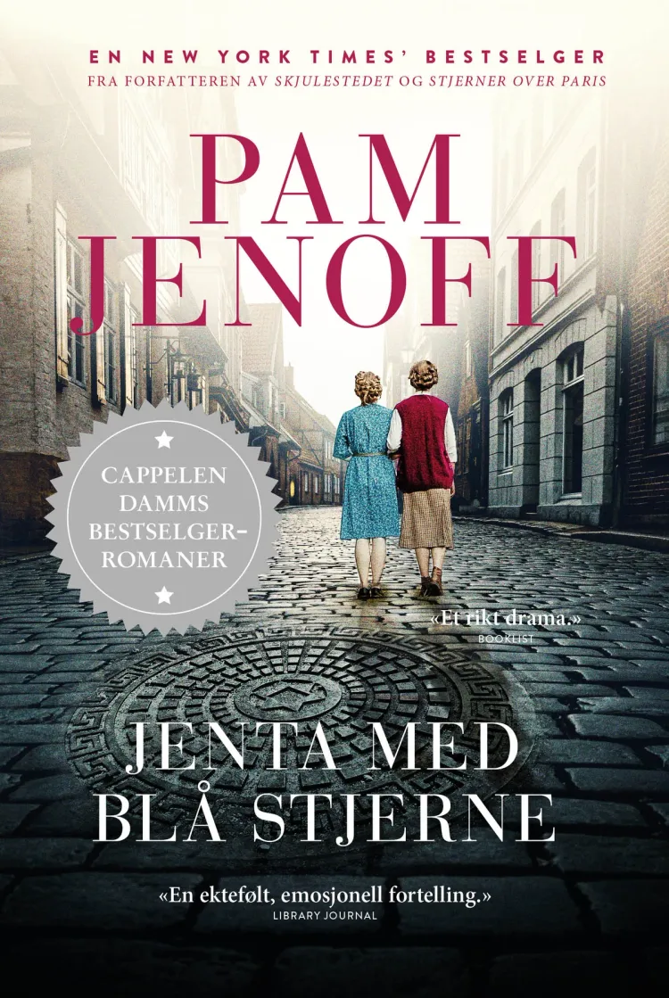 Omslag Jenta med blå stjerne av Pam Jenoff (Innbundet)