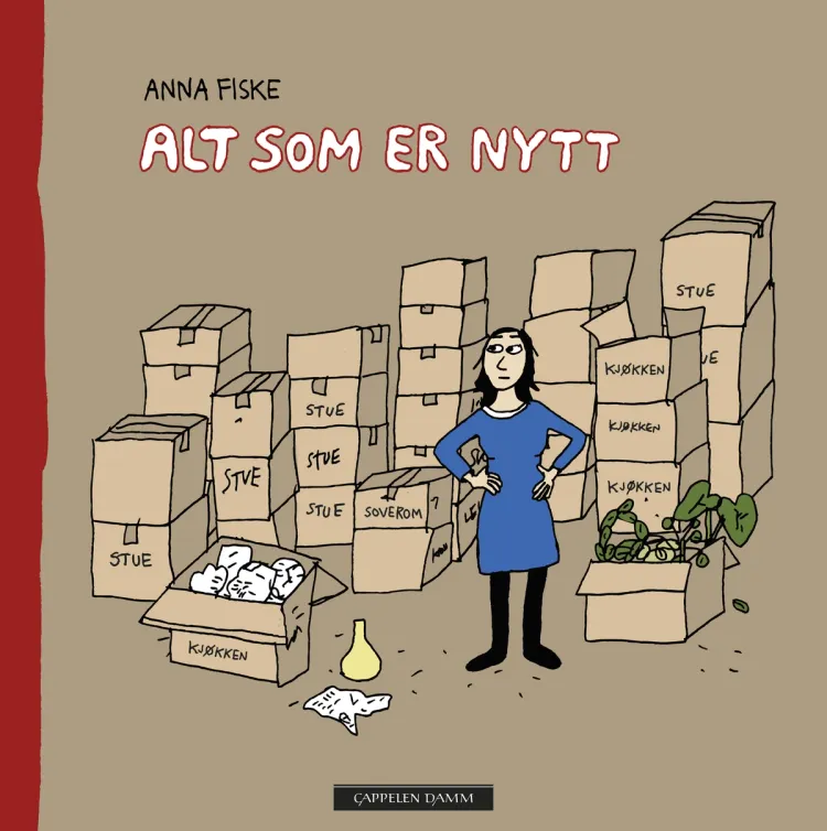Omslag Alt som er nytt av Anna Fiske (Innbundet)