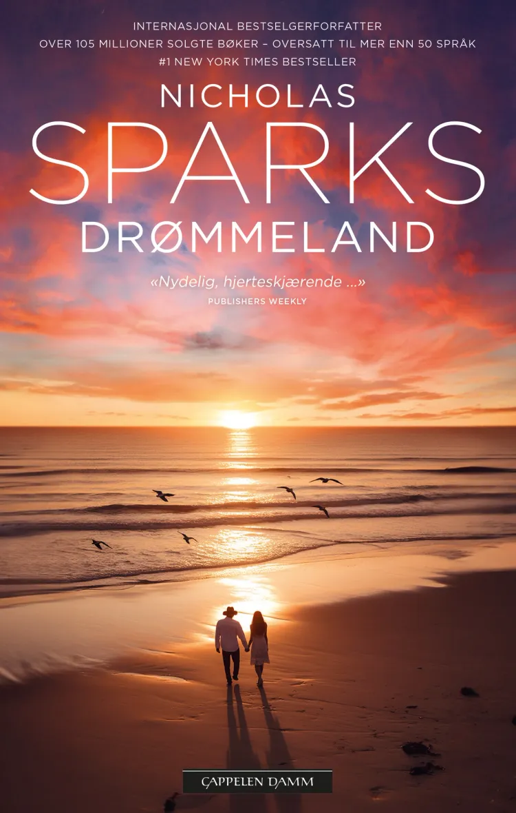 Omslag Drømmeland av Nicholas Sparks (Innbundet)