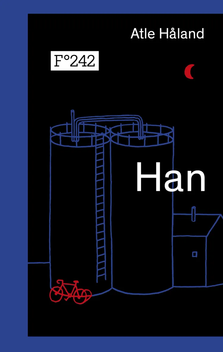 Omslag Han av Atle Håland (Heftet)