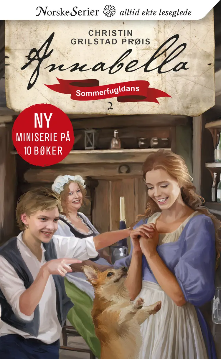 Omslag Sommerfugldans av Christin Grilstad Prøis (Ebok)
