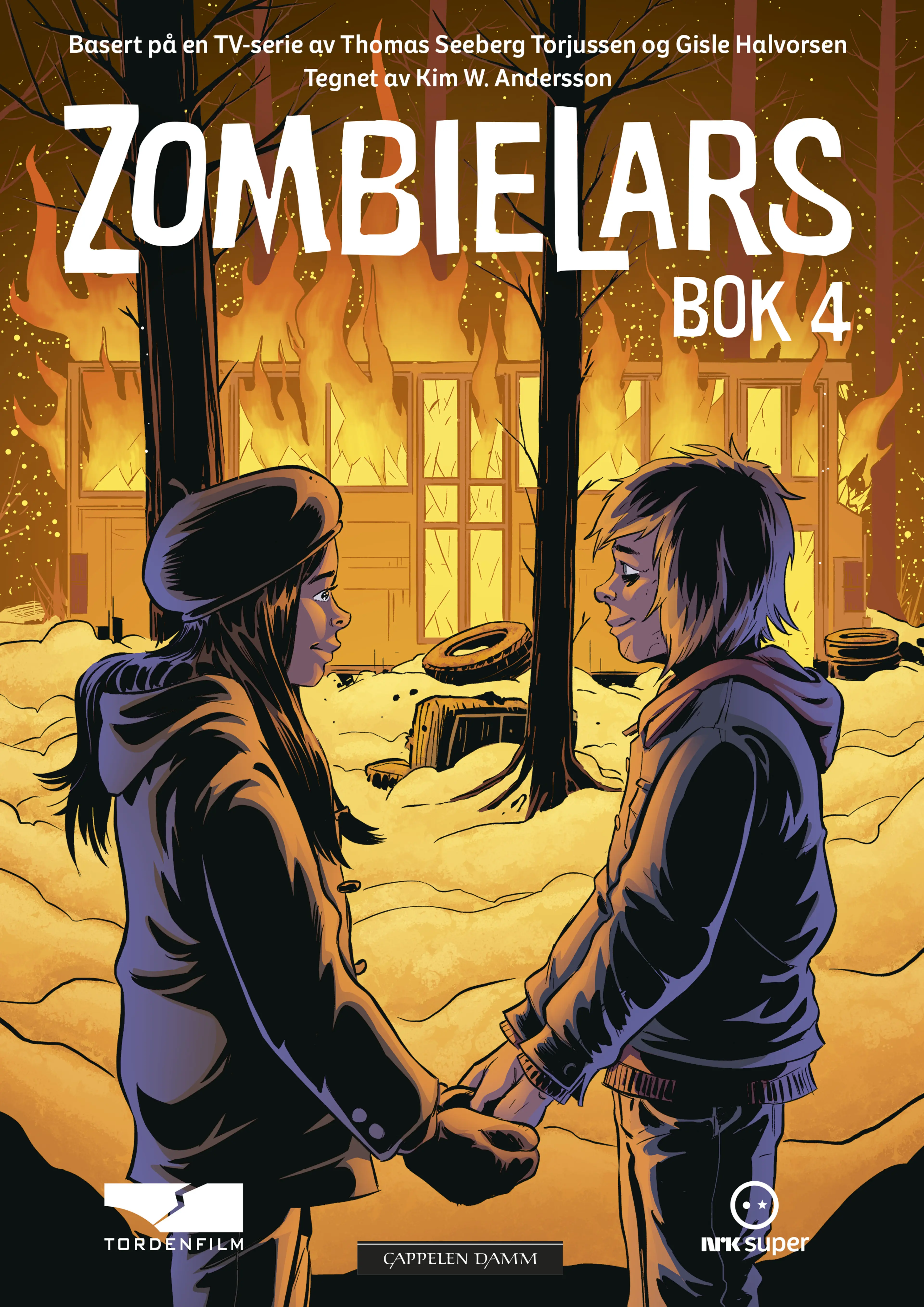 Omslag ZombieLars - Bok 4 av Gisle Halvorsen og Thomas Seeberg Torjussen (Innbundet)