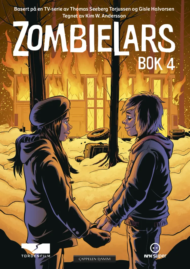 Omslag ZombieLars - Bok 4 av Gisle Halvorsen og Thomas Seeberg Torjussen (Innbundet)