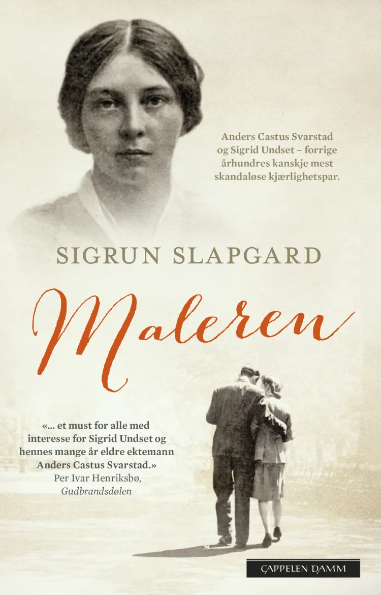 Omslag Maleren av Sigrun Slapgard (Heftet)