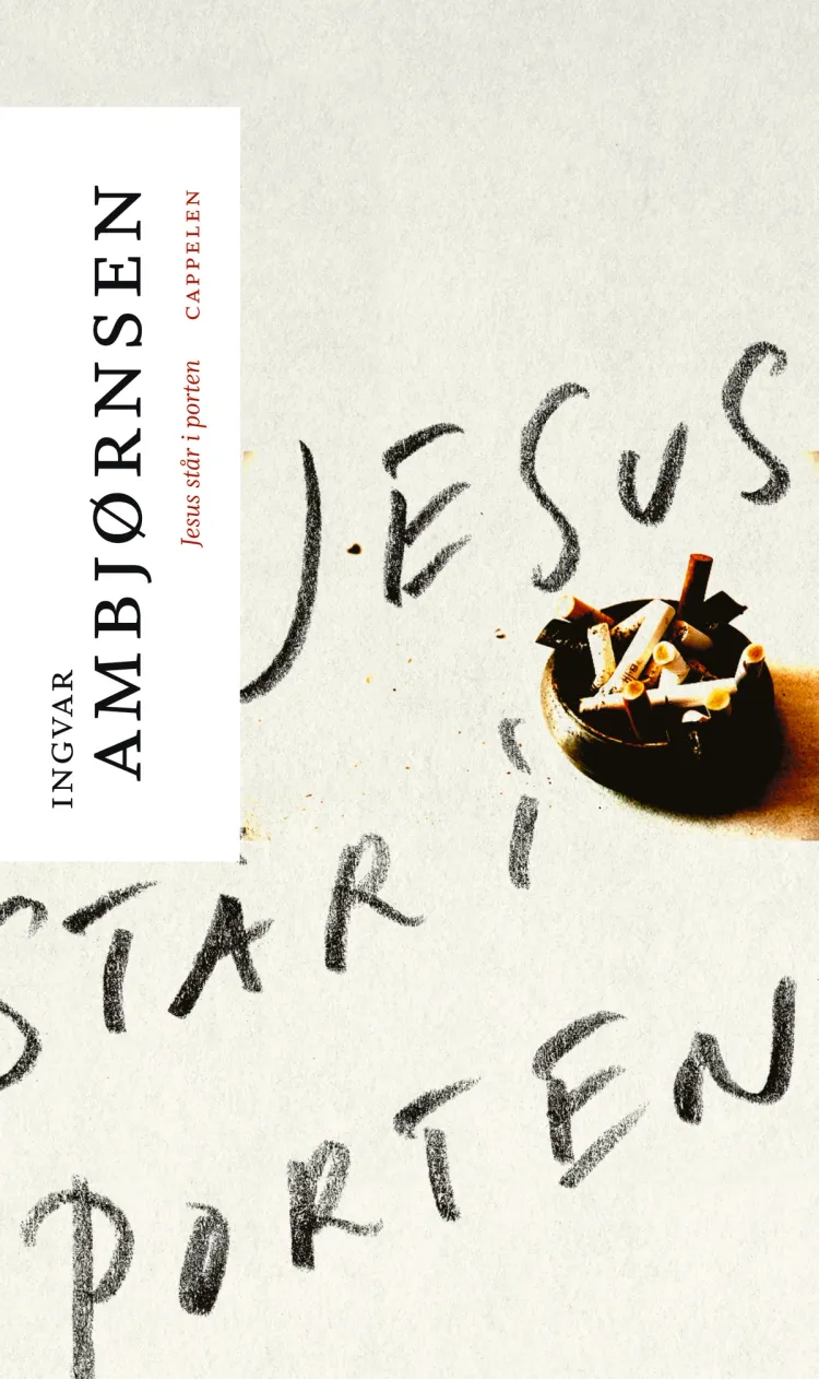 Omslag Jesus står i porten av Ingvar Ambjørnsen (Ebok)