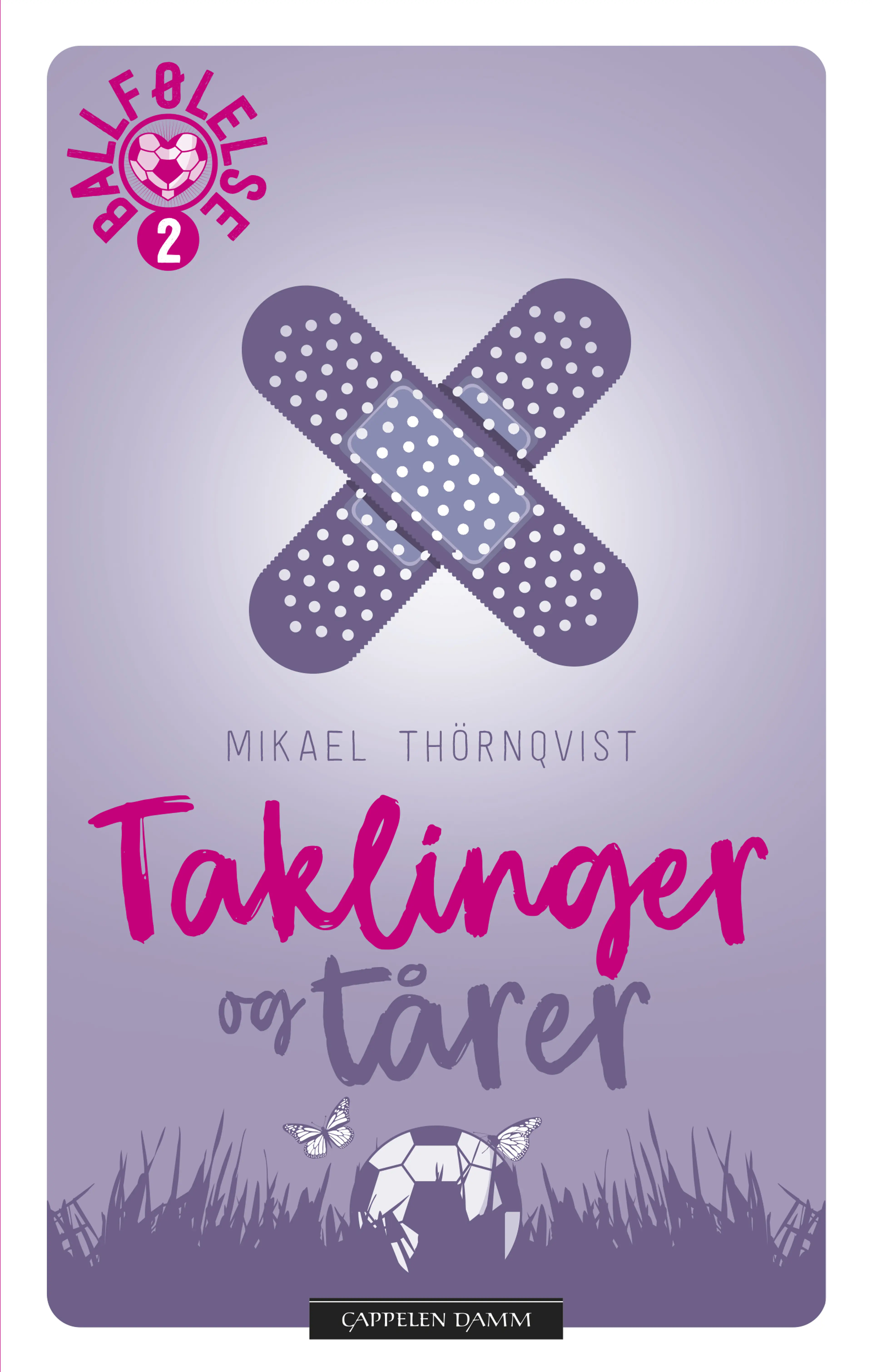 Omslag Taklinger og tårer av Mikael Thörnqvist (Innbundet)