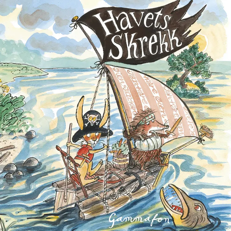 Omslag Havets skrekk av Jan-Kåre Øien (Lydbok)