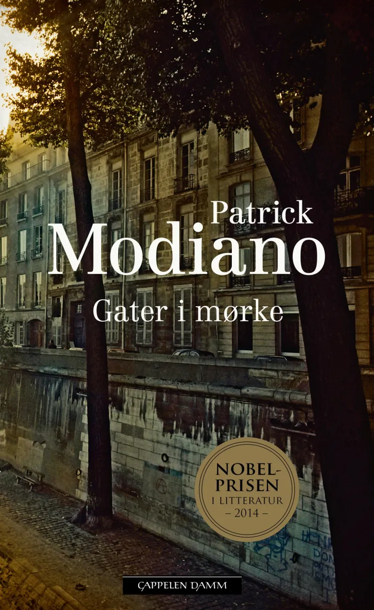 Omslag Gater i mørke av Patrick Modiano (Heftet)