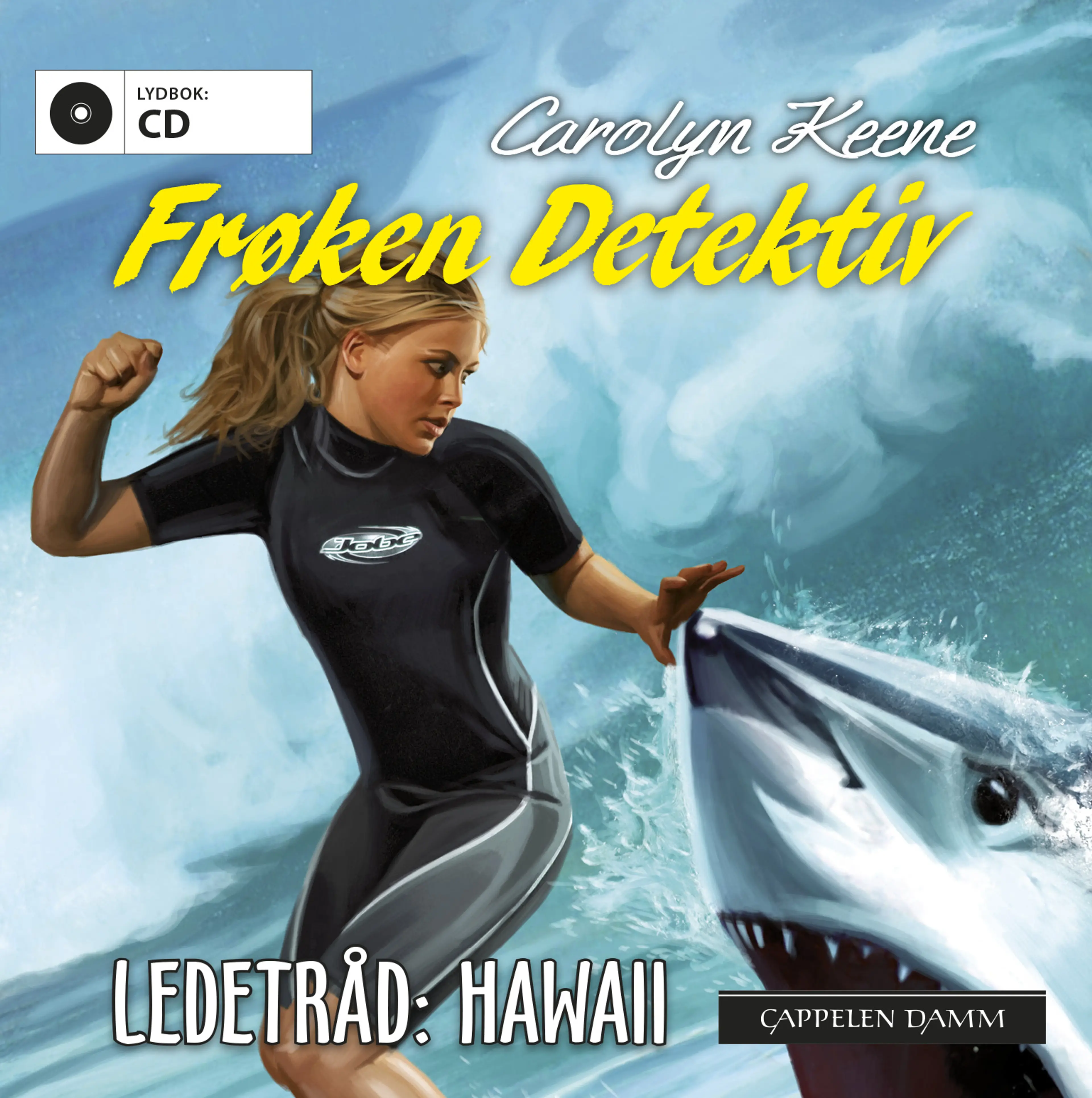 Omslag Frøken Detektiv: Ledetråd Hawaii av Carolyn Keene (CD)