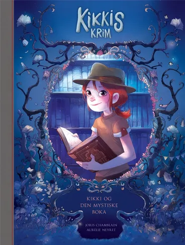 Omslag Kikki og den mystiske boka av Joris Chamblain (Innbundet)