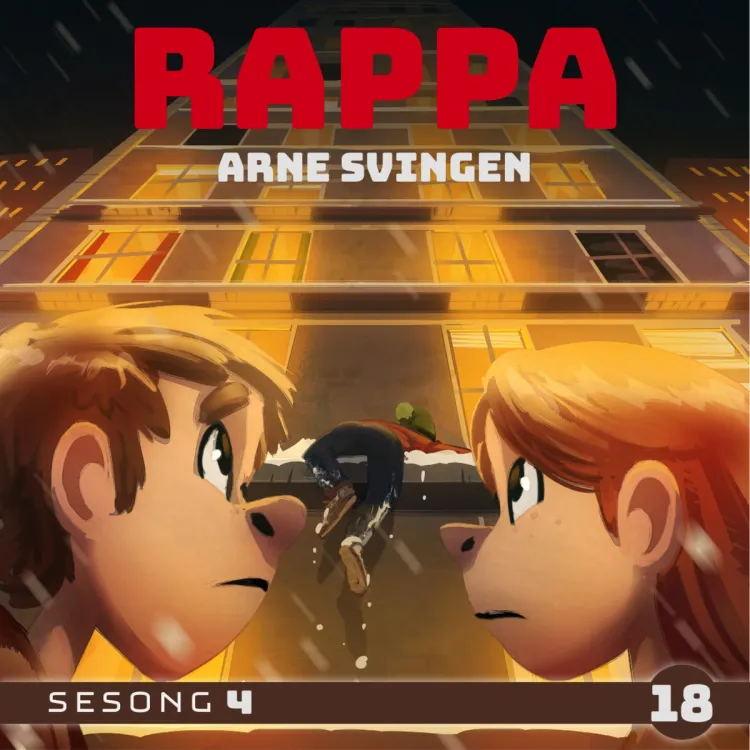 Omslag Rappa - Fasadeklatreren av Arne Svingen (Lydbok)