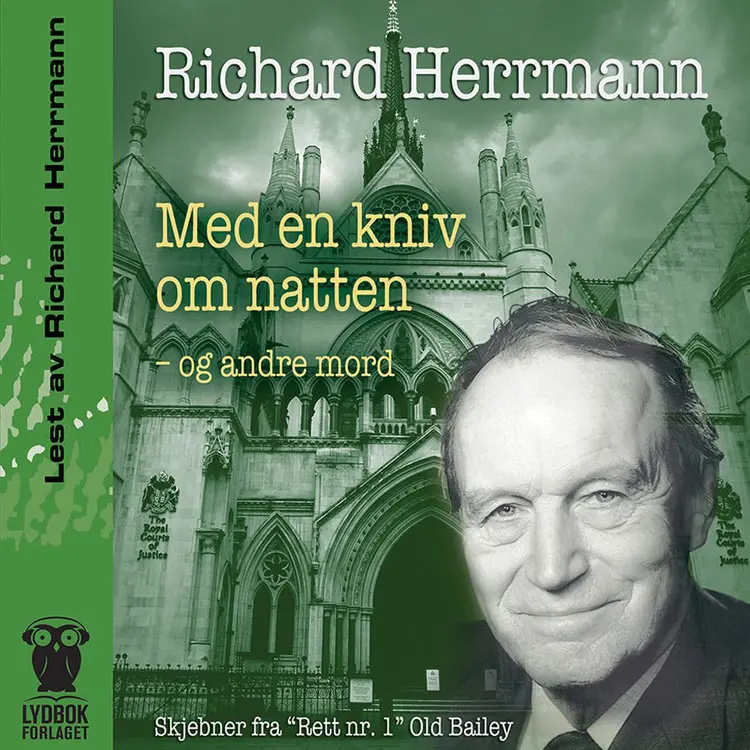 Omslag Med en kniv om natten og andre mord av Richard Herrmann (Lydbok)