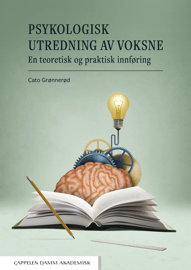 Omslag Psykologisk utredning av voksne av Cato Grønnerød (Heftet)
