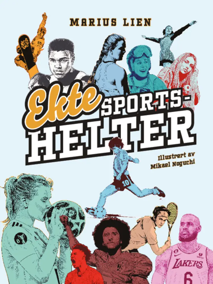 Omslag Ekte sportshelter av Marius Lien (Ebok)