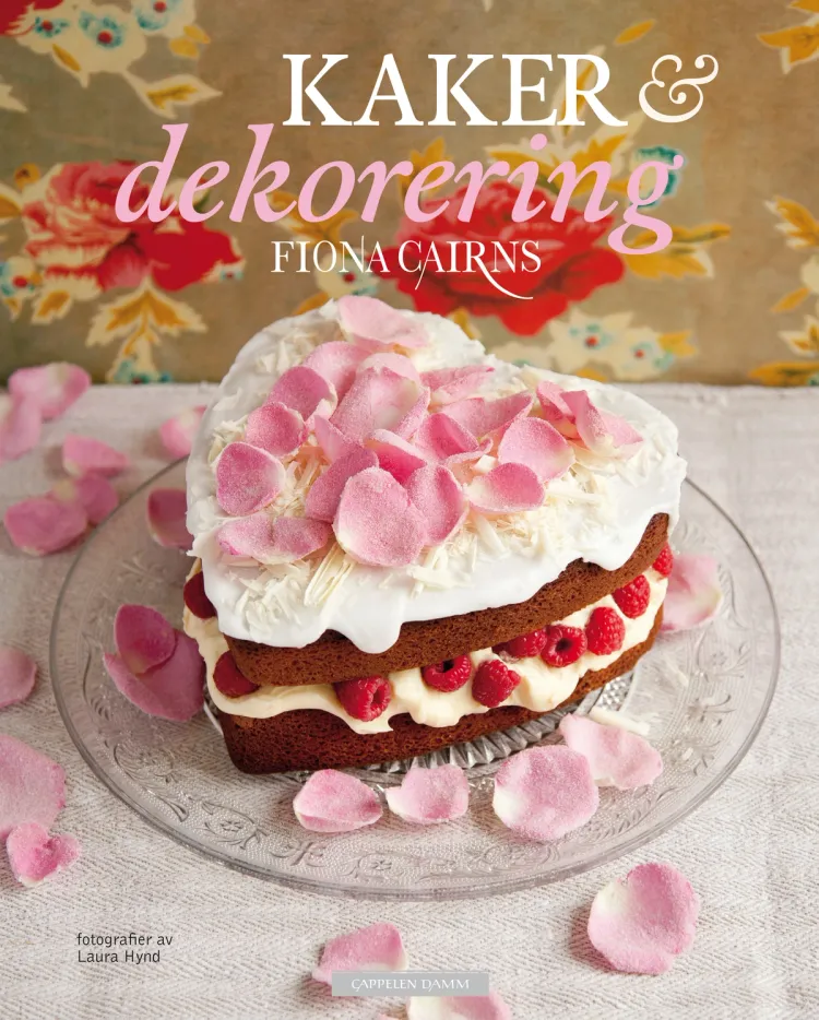 Omslag Kaker & dekorering av Fiona Cairns (Innbundet)
